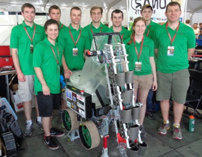 2015 NASA Robotics Mining Competition Team